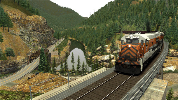 模拟火车：羽毛河峡谷线 Train Simulator: Feather River Canyon Route Add-On 杉果游戏 sonkwo