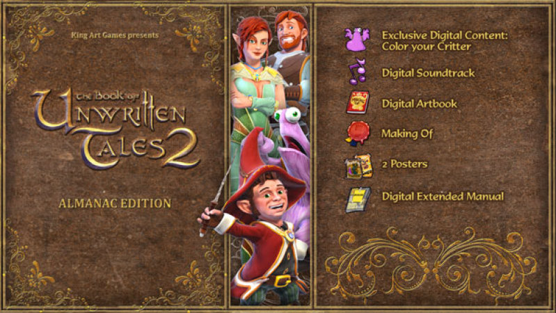 undefined The Book of Unwritten Tales 2 Almanac Edition Upgrade Pack 杉果游戏 sonkwo