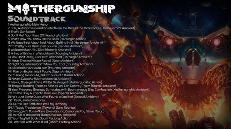 undefined MOTHERGUNSHIP OST 杉果游戏 sonkwo
